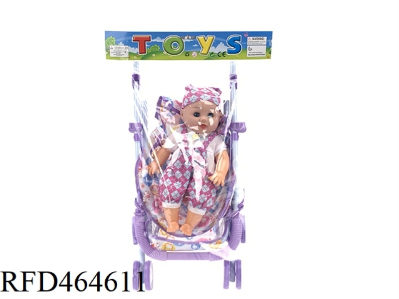 PURPLE CART +12 INCH BOY