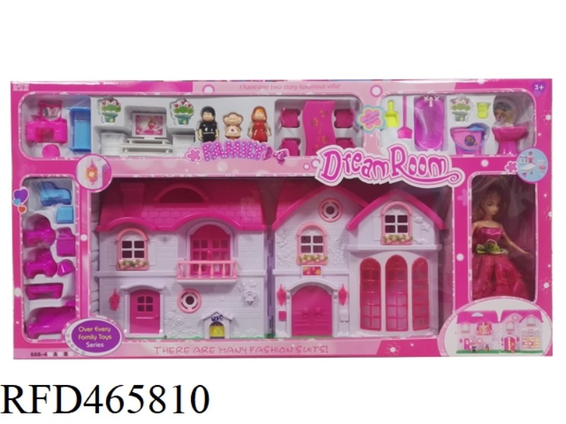 VILLA SET WITH DOLL