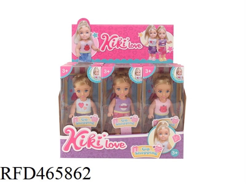 ANQIQI 4.5 INCH SOLID DOLL (12 / DISPLAY BOX)