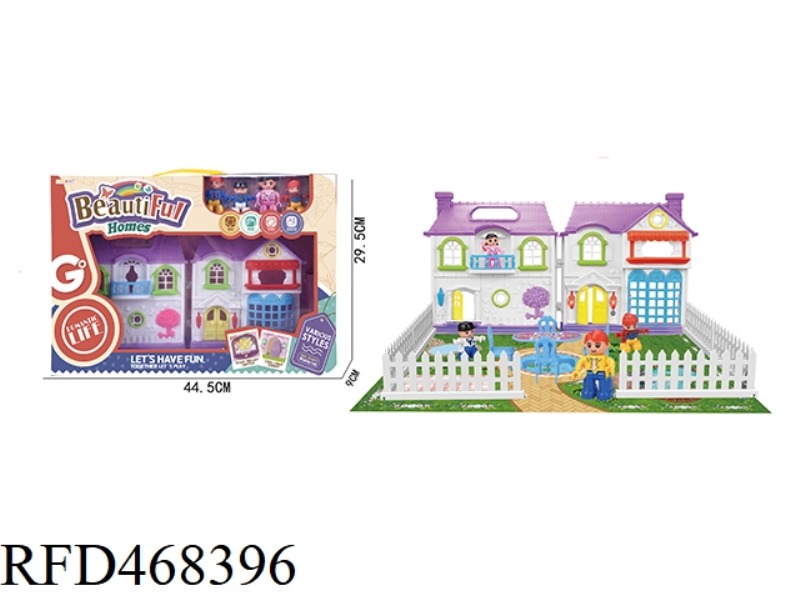 A BUILDING BLOCK FOUR FAMILY VILLA SUIT