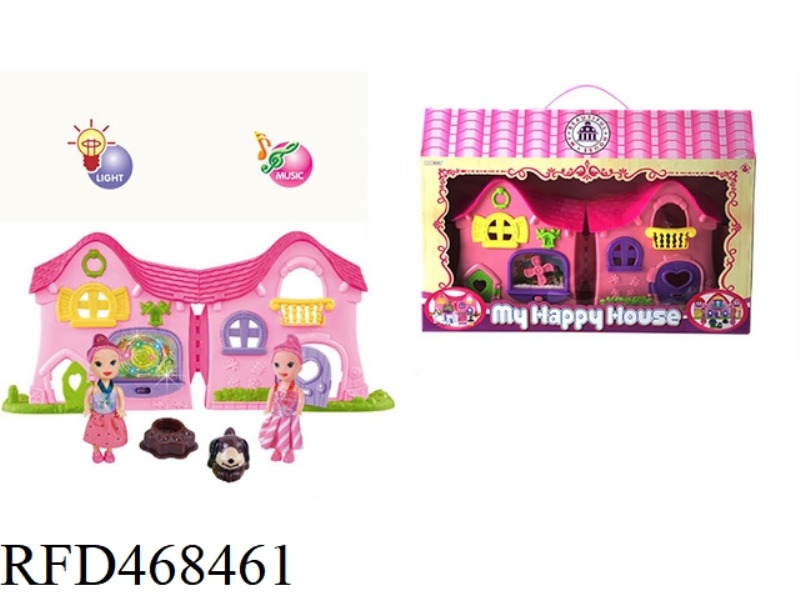 BARBIE SNOW VILLA SET