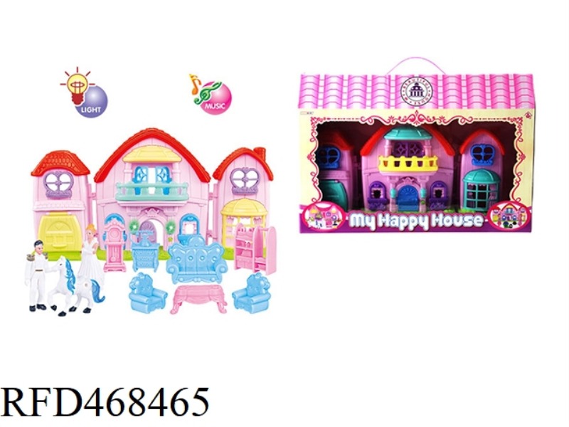 PRINCE AND PRINCESS VILLA SET