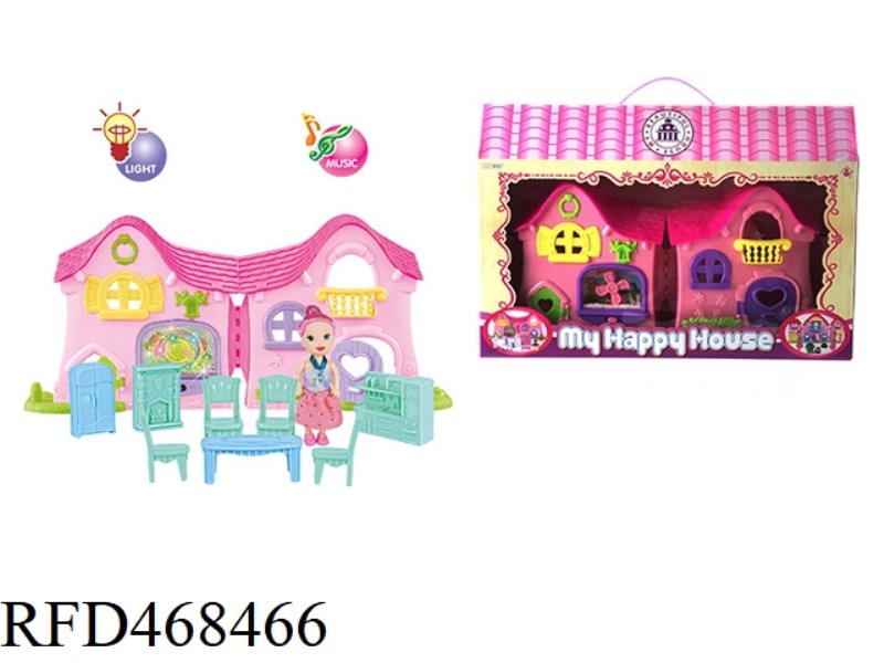 BARBIE SNOW VILLA SET