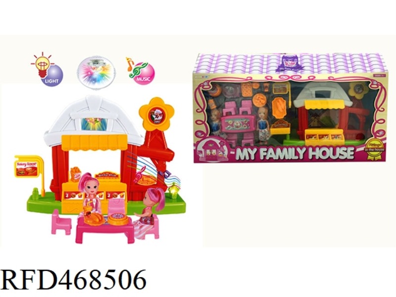 BARBIE BAKERY VILLA SET