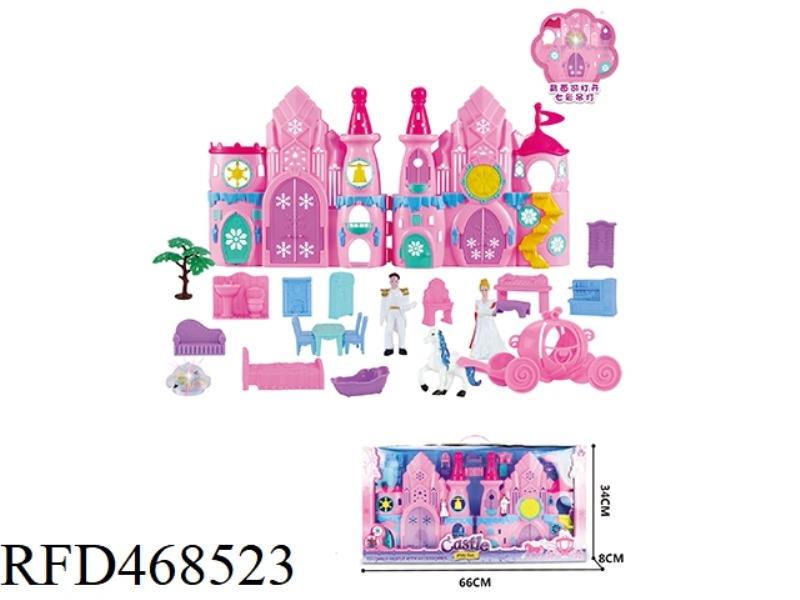 CASTLE SET WITH FURNITURE SET