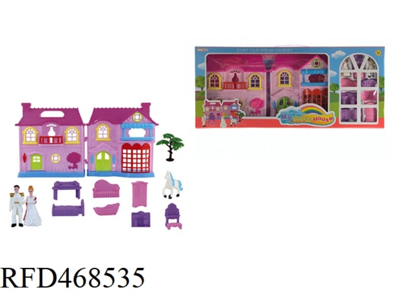 PRINCE AND PRINCESS VILLA SET