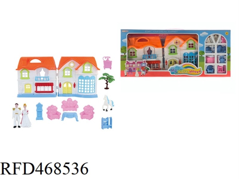 PRINCE AND PRINCESS VILLA SET