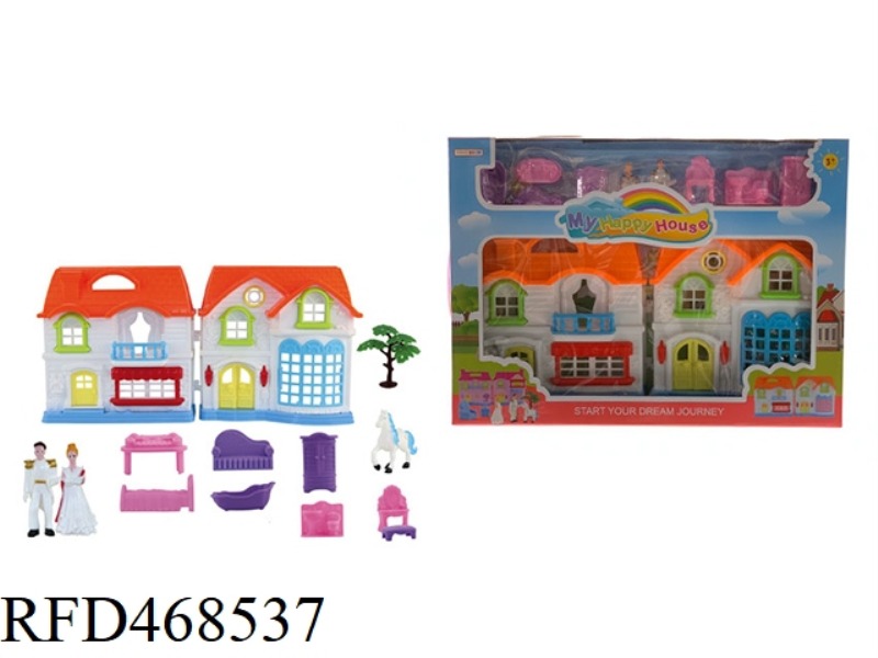 PRINCE AND PRINCESS VILLA SET