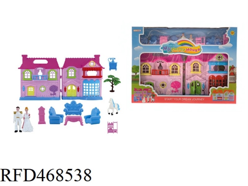 PRINCE AND PRINCESS VILLA SET