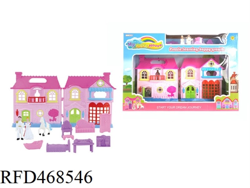 PRINCE AND PRINCESS VILLA SET