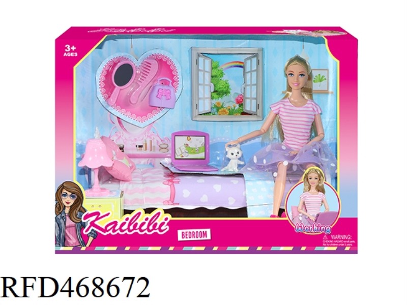 11.5 INCH SOLID BODY KEBBY BED THEME