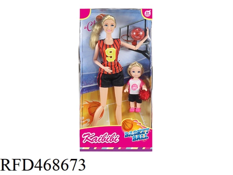 11.5 INCH SOLID BODY KEBBY BASKETBALL THEME