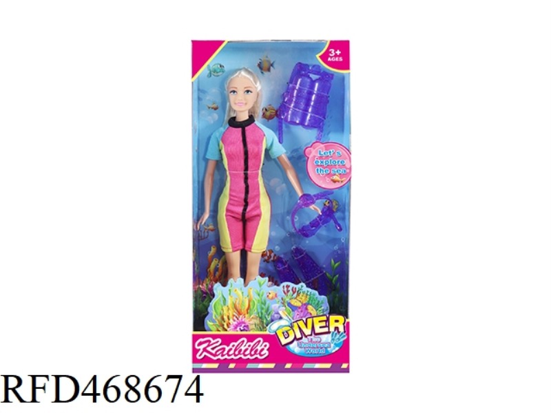 11.5 INCH SOLID BODY KEBBY DIVING THEME