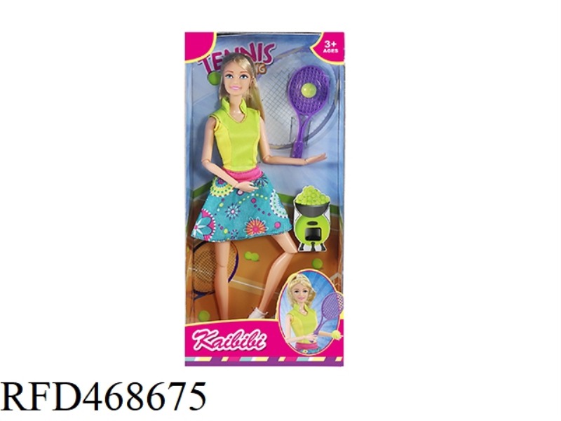 11.5 INCH SOLID BODY JOINT KEBBY TENNIS THEME
