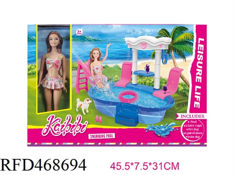 11.5 INCH SOLID KEBBY POOL THEME