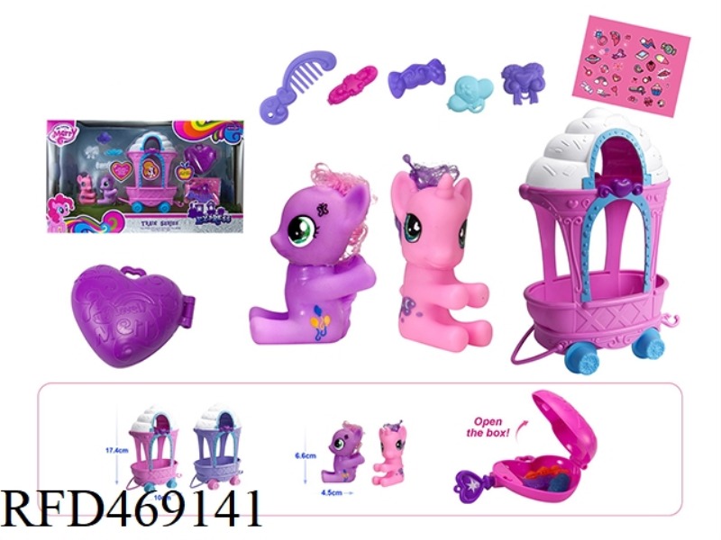 ELF HORSE (SLIDE TRAILER SET)