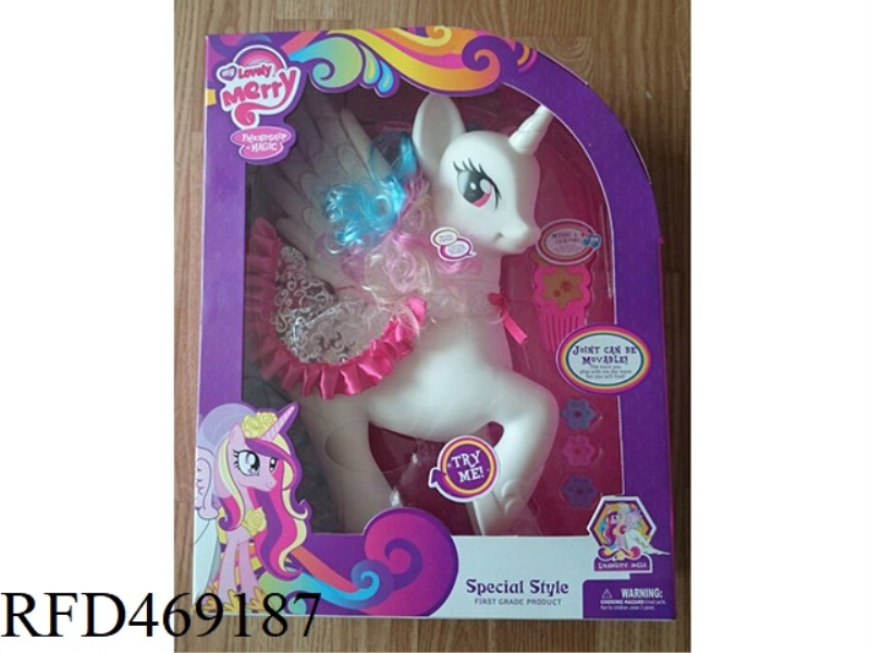 ELF HORSE (LIGHTS, MUSIC, HORSE CALL)