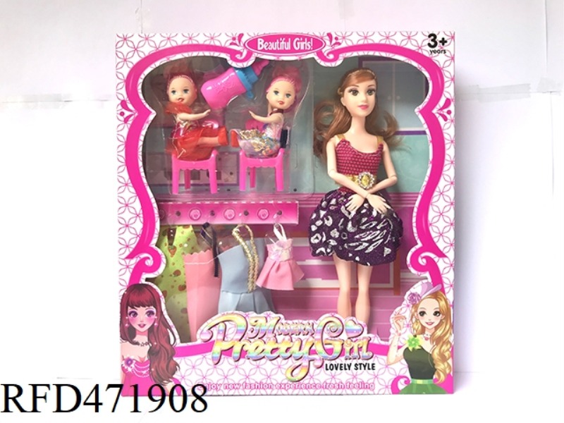11 INCH 9 JOINT BIG FOOT BARBIE DOLL