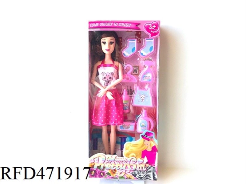 11 INCH SOLID BODY BARBIE DOLL