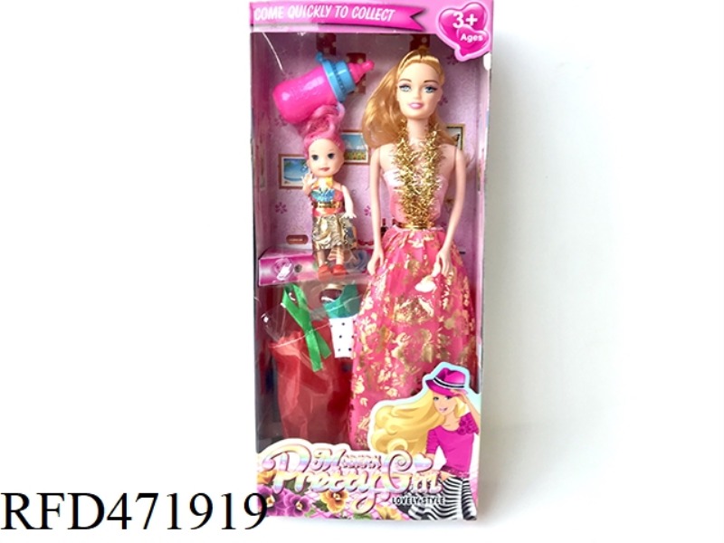 11 INCH SOLID BODY BARBIE DOLL