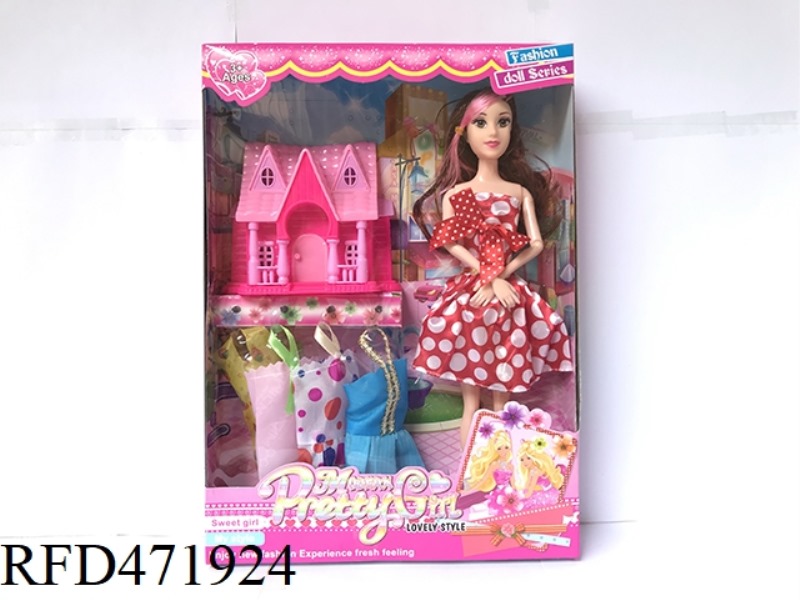 11 INCH 9 JOINT BIG FOOT BARBIE DOLL