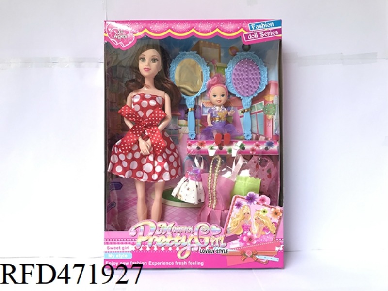 11 INCH 9 JOINT BIG FOOT BARBIE DOLL