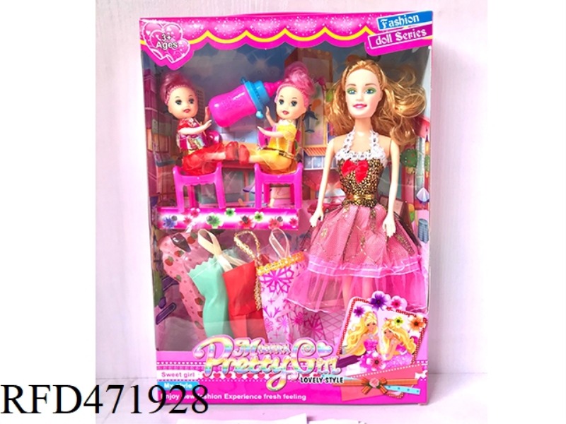 11 INCH SOLID BODY BARBIE DOLL