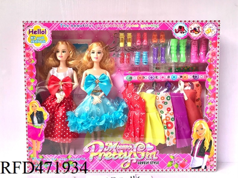 11 INCH SOLID BODY 9 JOINT BARBIE DOLL