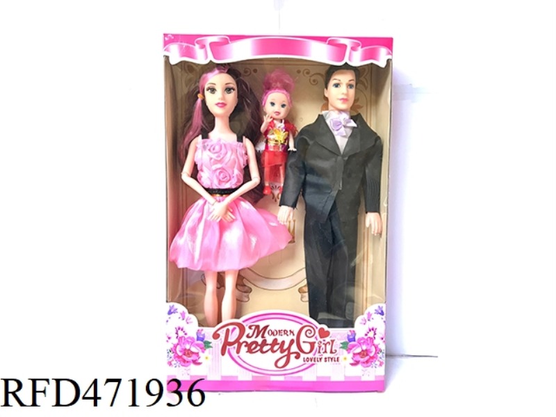 11 INCH 9 JOINT BIG FOOT BARBIE DOLL