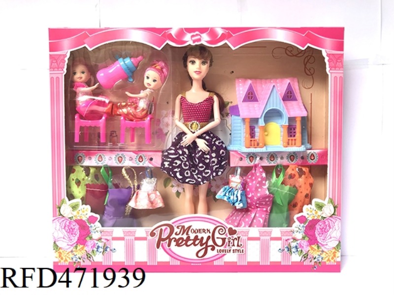 11 INCH 9 JOINT BIG FOOT BARBIE DOLL