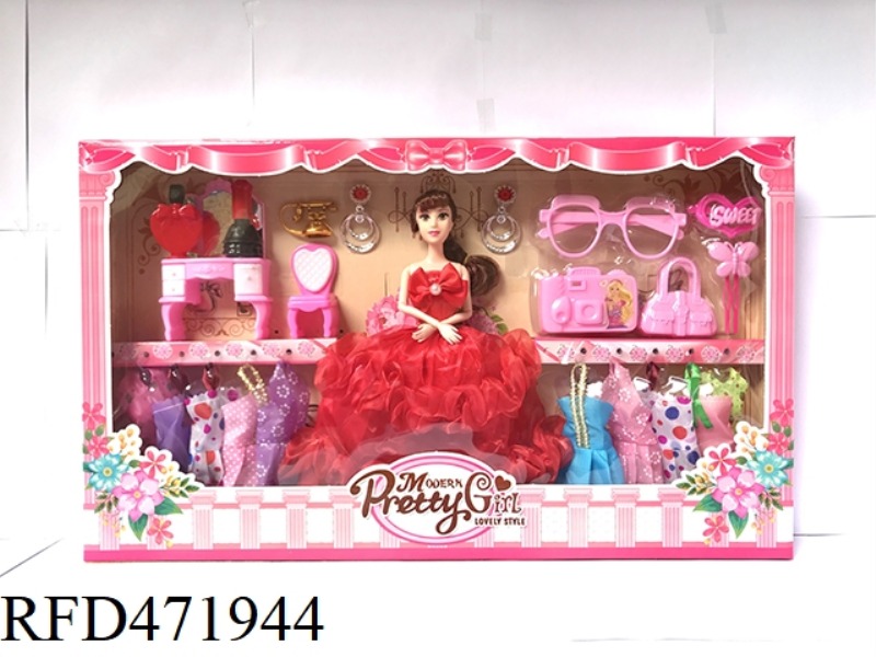 11 INCH 9 JOINT BIG FOOT BARBIE DOLL