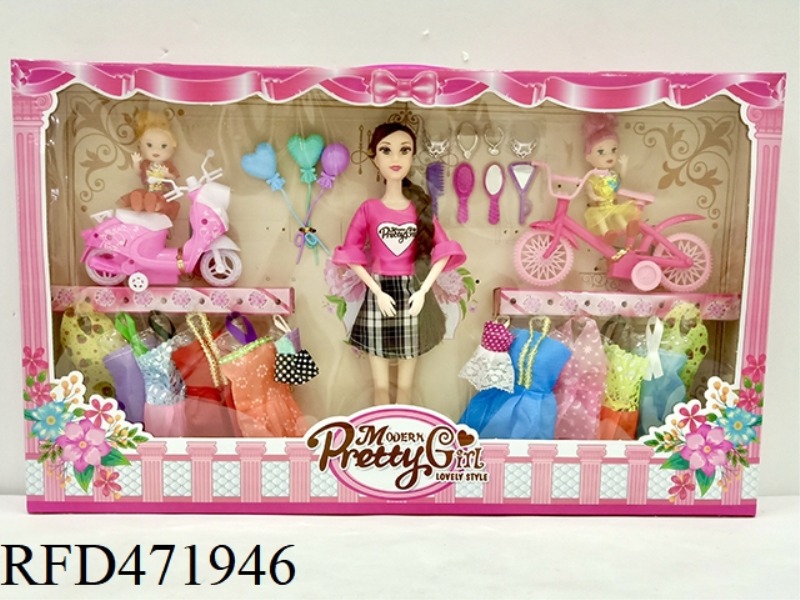 11 INCH 9 JOINT BIG FOOT BARBIE DOLL