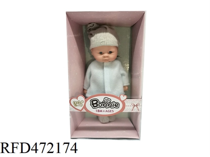 8 INCH FULL VINYL WINTER PULLOVER MALE DOLL