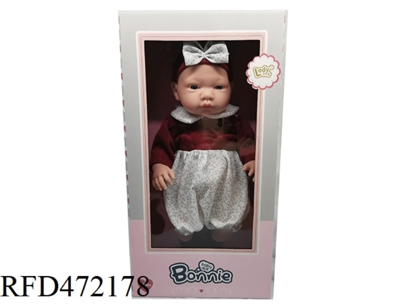 16 INCH FULL VINYL WOOL SUIT MALE DOLL