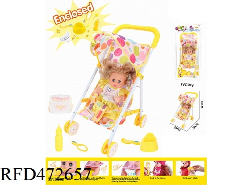 BABY IRON TROLLEY + 12