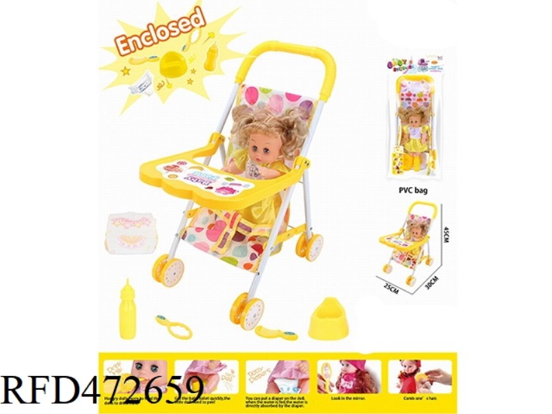 BABY IRON TROLLEY + 12