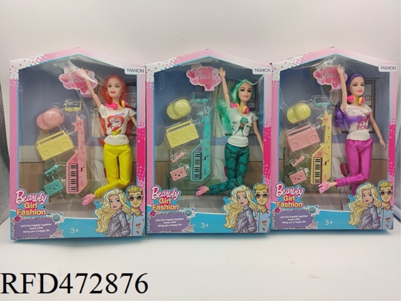 11 INCH SOLID 11 JOINT FASHION BARBIE + ACCESSORIES THREE HYBRID