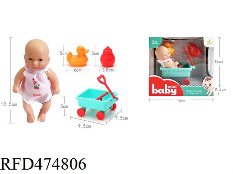 BOTTLE BLOWING BODY MINI DOLL