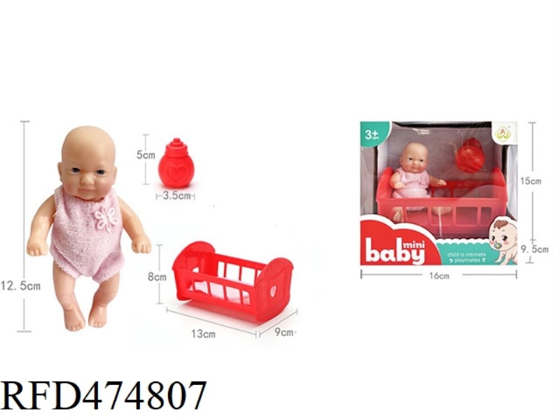 BOTTLE BLOWING BODY MINI DOLL