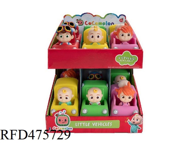 COCOMELON FAMILY AND FRIENDS 6 INCH SOLID BODY 6 MODELS 12PC MIXED DISPLAY BOX