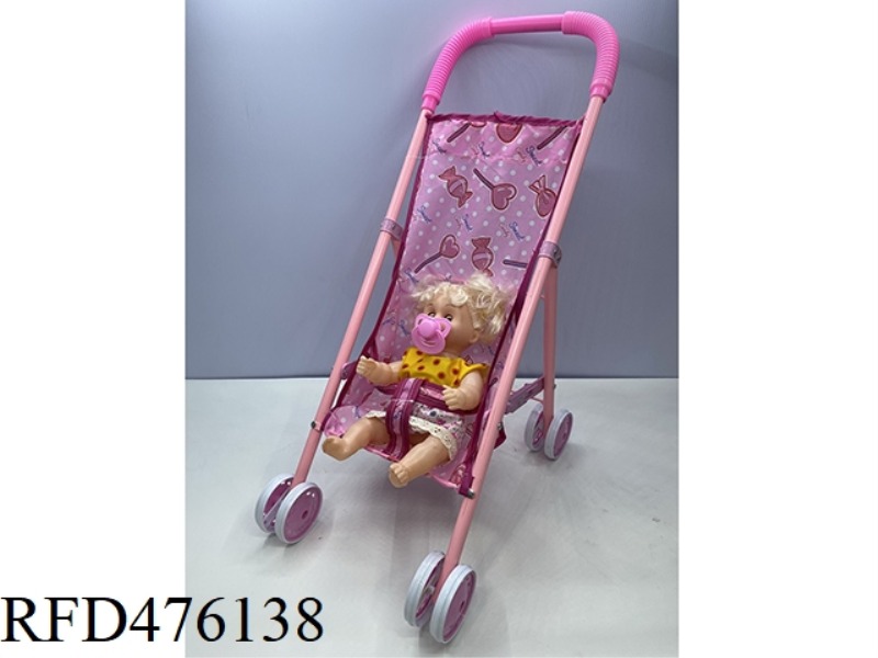IRON CART WITH IC DOLL