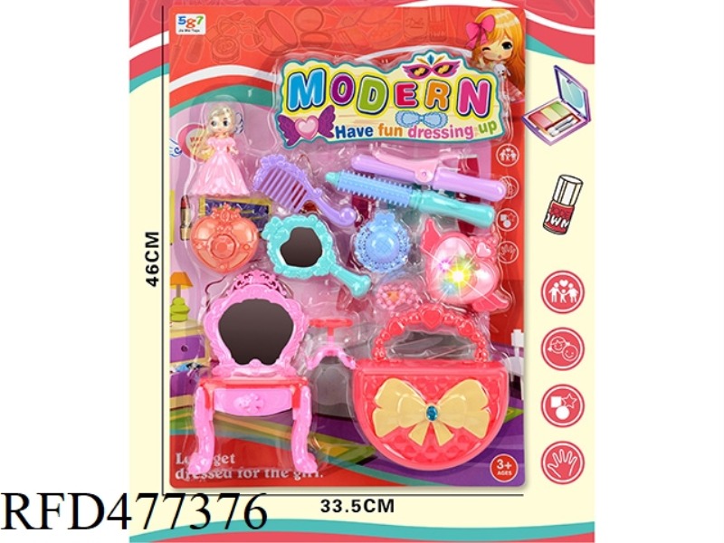 LITTLE PRINCESS MINNIE (NECKLACE GLITTER EFFECT)