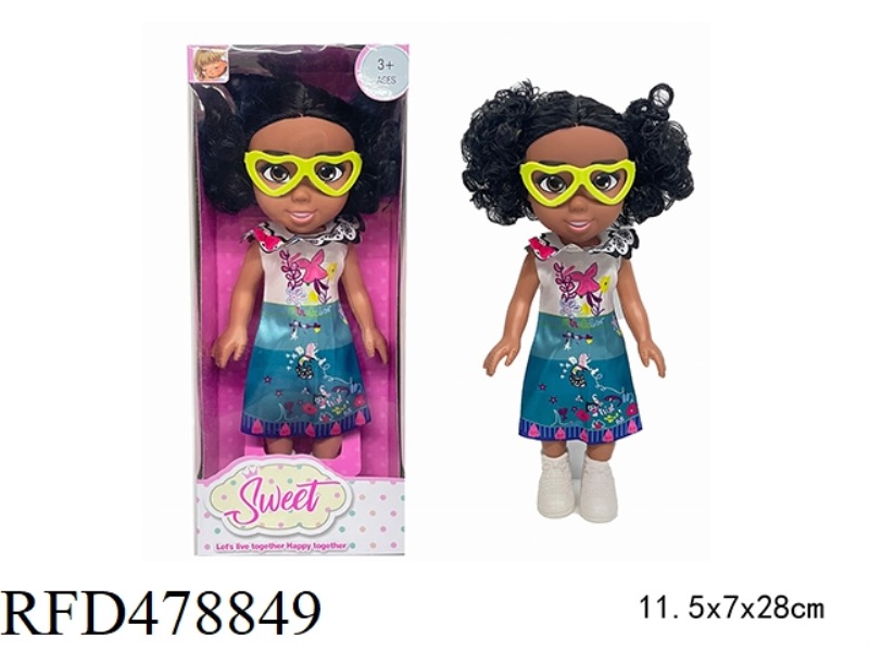 10 INCH EMPTY BODY MAGIC FULL HOUSE MIRABELL ORDINARY GIRL WITH GLASSES (WITH MUSIC) 3 MIXES