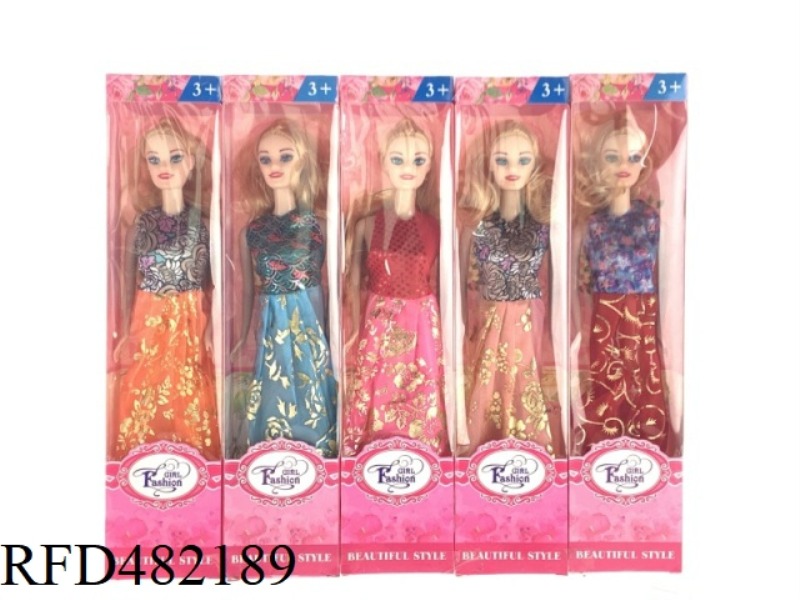 11.5 INCH SOLID BODY FASHION BARBIE DOLL