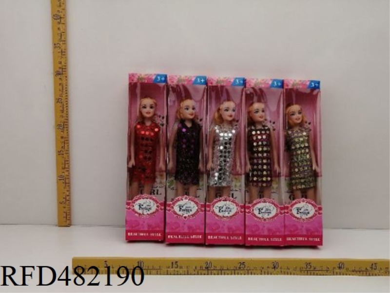 11.5 INCH EMPTY FASHION BARBIE DOLL