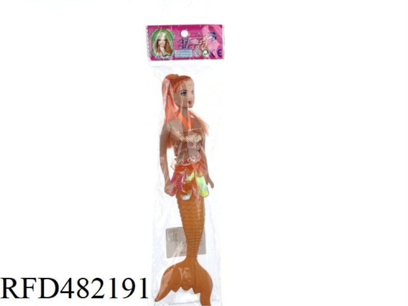 11.5 INCH EMPTY MERMAID BARBIE DOLL