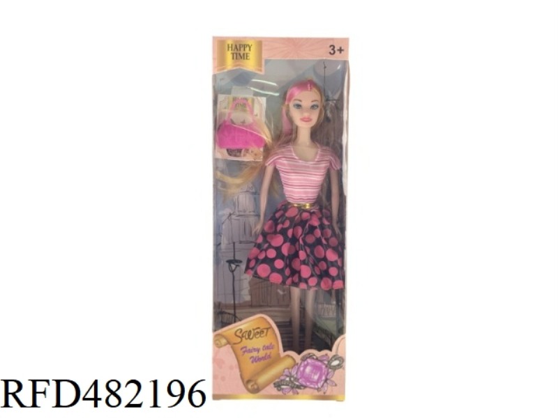 11.5 INCH SOLID BODY FASHION BARBIE DOLL