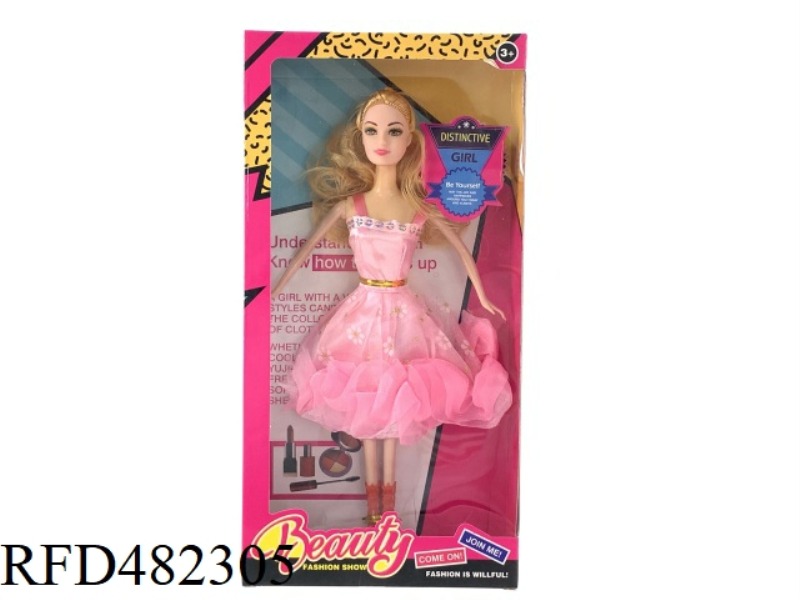 11.5 INCH 6 JOINTS HEAVY BODY FASHION BARBIE DOLL