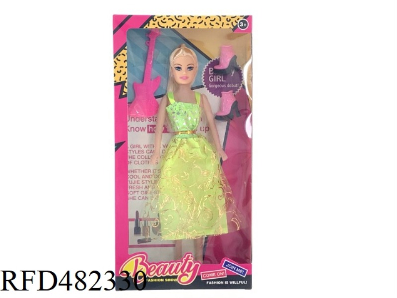 11.5 INCH BARBIE FASHION DOLL GUITAR SHOES