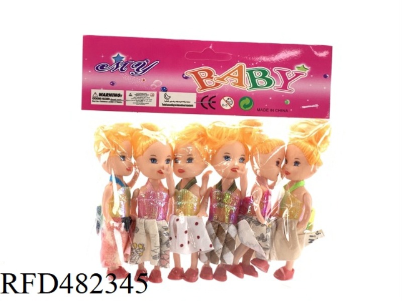 3.5 INCH REAL BARBIE DOLL